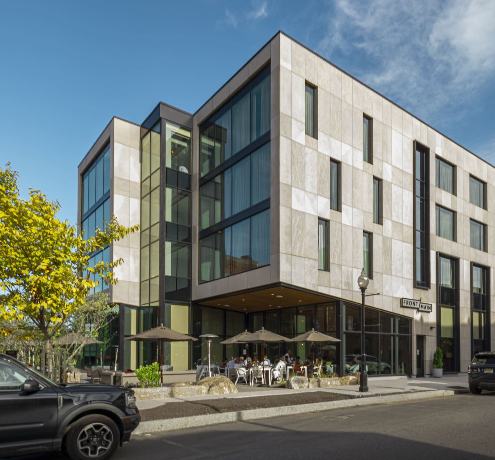 Lockwood Hotel, Waterville, ME Litecore™ Lightweight natural stone